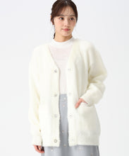 画像をギャラリービューアに読み込む, ビジュー釦ミドルカーディガン/TT548403