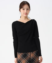 画像をギャラリービューアに読み込む, ドレープデザインニット/TT558305