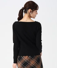 画像をギャラリービューアに読み込む, ドレープデザインニット/TT558305