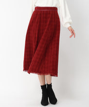 画像をギャラリービューアに読み込む, ツイードフレアスカート/MM447202