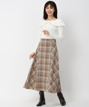 画像をギャラリービューアに読み込む, ロービングチェックAラインスカート/MM447212