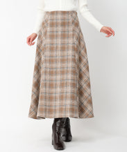 画像をギャラリービューアに読み込む, ロービングチェックAラインスカート/MM447212