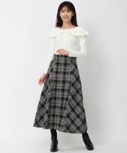 画像をギャラリービューアに読み込む, ロービングチェックAラインスカート/MM447212