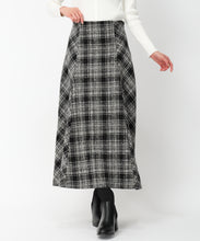 画像をギャラリービューアに読み込む, ロービングチェックAラインスカート/MM447212