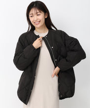 画像をギャラリービューアに読み込む, キルティングノーカラーダウンジャケット/MO43D04