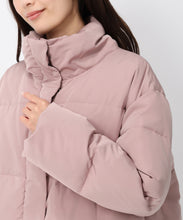 画像をギャラリービューアに読み込む, スタンドネックボリュームダウンジャケット/MO43D01