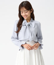 画像をギャラリービューアに読み込む, ボウタイシャーリングブラウス/MM618103