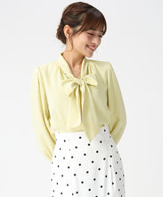 画像をギャラリービューアに読み込む, ボウタイシャーリングブラウス/MM618103
