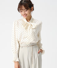 画像をギャラリービューアに読み込む, ボウタイシャーリングブラウス/MM618103