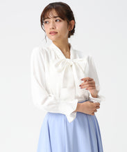 画像をギャラリービューアに読み込む, ボウタイシャーリングブラウス/MM618103