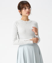 画像をギャラリービューアに読み込む, ベーシックハイネックラメリブニット/MM618306