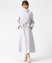 画像をギャラリービューアに読み込む, 【再入荷】【新色追加】ブローチ付きスタンドカラー3wayコート/MM548606
