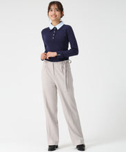 画像をギャラリービューアに読み込む, 配色シャツレイヤードニット/MM558309