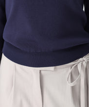 画像をギャラリービューアに読み込む, 配色シャツレイヤードニット/MM558309