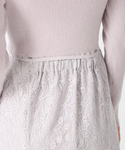 画像をギャラリービューアに読み込む, ラメレースニットドッキングワンピース/MM547405