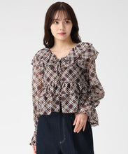 画像をギャラリービューアに読み込む, アソートフリルリボンブラウス/TT53811