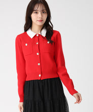画像をギャラリービューアに読み込む, 襟付きポケットカーディガン/TT548401