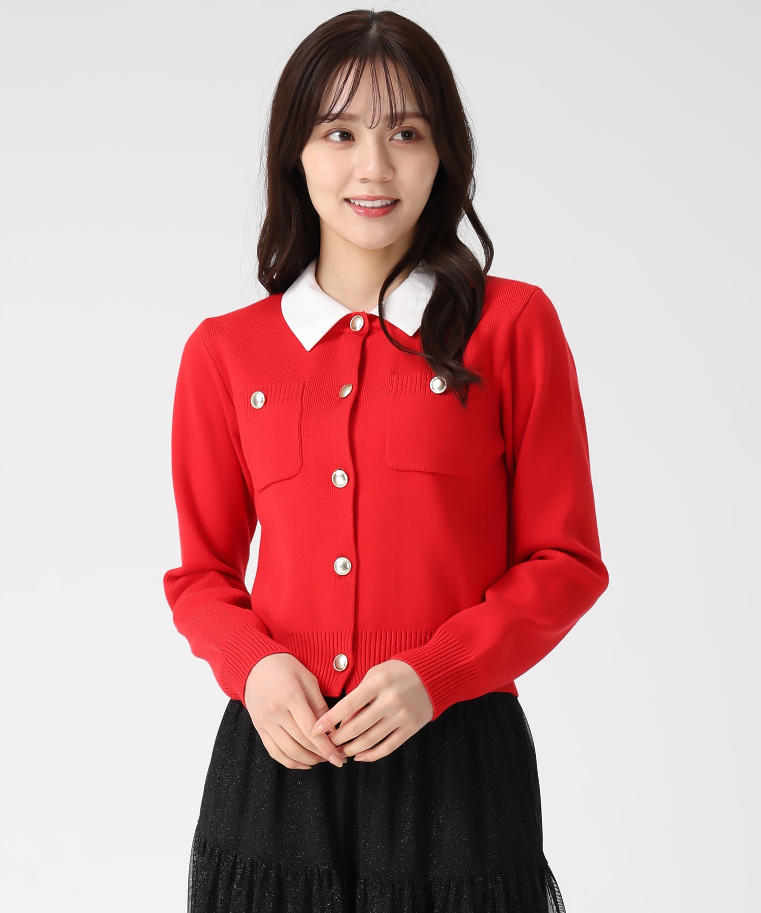 襟付きポケットカーディガン/TT548401 – MISCH MASCH|31 Sons de mode