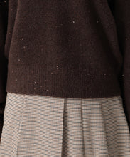 画像をギャラリービューアに読み込む, ベロア肩リボンふわふわニット/TT548318