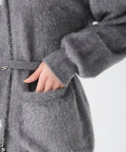 画像をギャラリービューアに読み込む, ビジュー釦ミドルカーディガン/TT548403