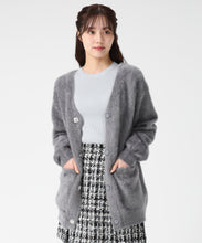 画像をギャラリービューアに読み込む, ビジュー釦ミドルカーディガン/TT548403