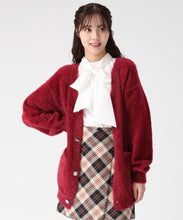 画像をギャラリービューアに読み込む, ビジュー釦ミドルカーディガン/TT548403