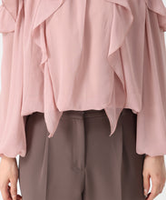 画像をギャラリービューアに読み込む, 一部店舗限定 バックリボンフリルブラウス/MM558111