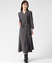 画像をギャラリービューアに読み込む, 襟付きセミマーメイドワンピース/TT547404