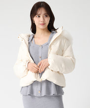 画像をギャラリービューアに読み込む, フードファー付ショートダウン/TT548602