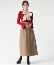 画像をギャラリービューアに読み込む, シアーボウタイリブニット/TT548319