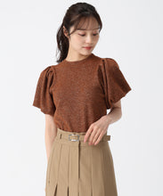 画像をギャラリービューアに読み込む, モール半袖ニット/TT538308