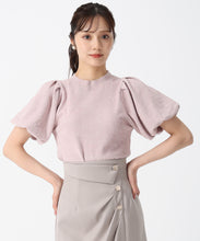 画像をギャラリービューアに読み込む, モール半袖ニット/TT538308