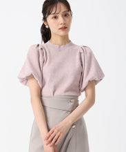 画像をギャラリービューアに読み込む, モール半袖ニット/TT538308