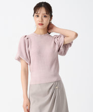 画像をギャラリービューアに読み込む, モール半袖ニット/TT538308