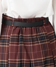 画像をギャラリービューアに読み込む, ベルト付きタックスカートパンツ/TT537306