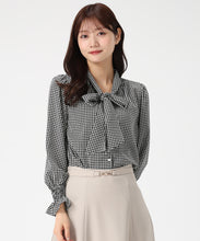 画像をギャラリービューアに読み込む, ボウタイシャーリングブラウス/MM548101
