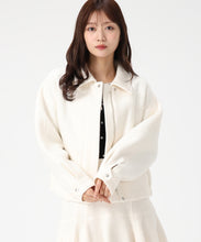 画像をギャラリービューアに読み込む, ヘリンボーン柄ステンカラージャケット/MM548609