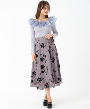 画像をギャラリービューアに読み込む, 2wayシアーフリルニット/MM548301