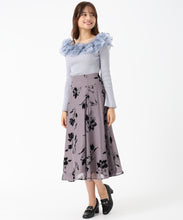 画像をギャラリービューアに読み込む, 2wayシアーフリルニット/MM548301