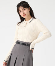 画像をギャラリービューアに読み込む, 【再入荷】ケーブルポロニット/TT538312