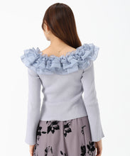 画像をギャラリービューアに読み込む, 2wayシアーフリルニット/MM548301