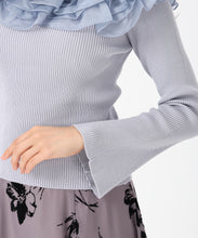 画像をギャラリービューアに読み込む, 2wayシアーフリルニット/MM548301