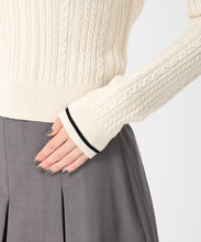 画像をギャラリービューアに読み込む, 【再入荷】ケーブルポロニット/TT538312