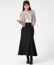 画像をギャラリービューアに読み込む, シャギーニットカーディガン/MM548401