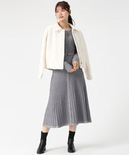 画像をギャラリービューアに読み込む, ラメ配色ニットワンピース/MM547404