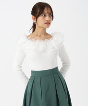 画像をギャラリービューアに読み込む, 2wayシアーフリルニット/MM548301