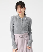 画像をギャラリービューアに読み込む, 【再入荷】ケーブルポロニット/TT538312