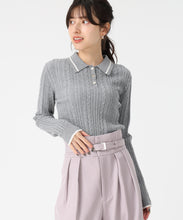 画像をギャラリービューアに読み込む, 【再入荷】ケーブルポロニット/TT538312