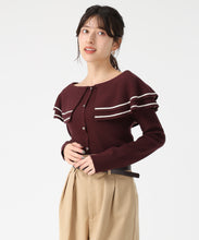 画像をギャラリービューアに読み込む, ビッグカラー配色ニット/TT538313