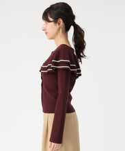 画像をギャラリービューアに読み込む, ビッグカラー配色ニット/TT538313